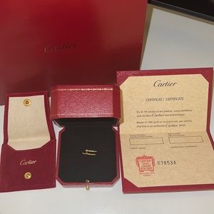 Cartier JUSTE UN CLOU RING SM
Yellow gold